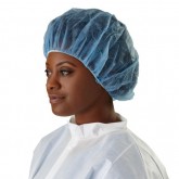 Bouffant Cap (24", Blue) - 1,000/CS